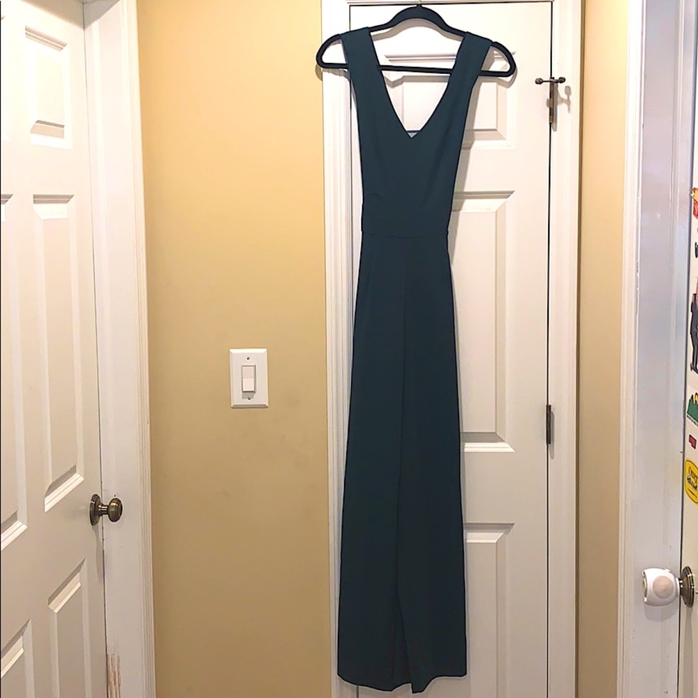 Forever 21 Green Jumpsuit